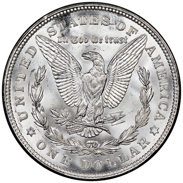1921年 Morgan Dollar 未流通大型銀貨トーン❗️NGC認証 Face Value: 1921 Morgan Dollar | NGC